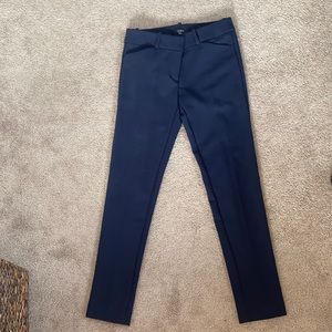 NWT Ann Taylor LOFT navy blue work plans, size 0
